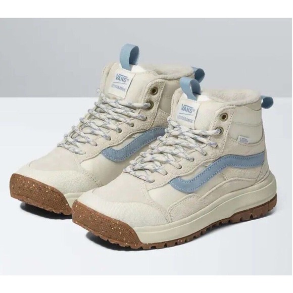 VANS Ultrarange Exo High MTE-1 Vintage White Hiking Boots Mens 8 /Womens 9.5 NEW